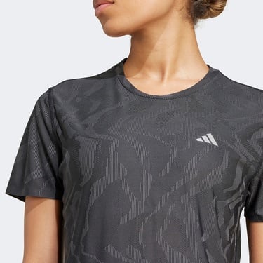  adidas Ultimate Heat Rdy Kadın Siyah Koşu T-Shirt