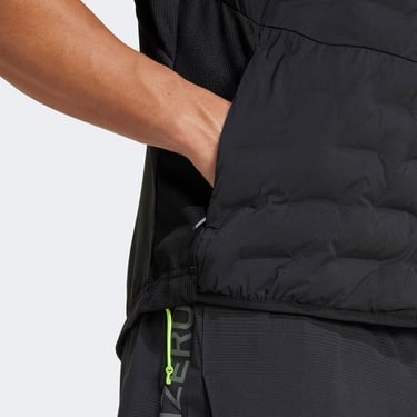  adidas Adizero Running Padded Erkek Siyah Koşu Yeleği