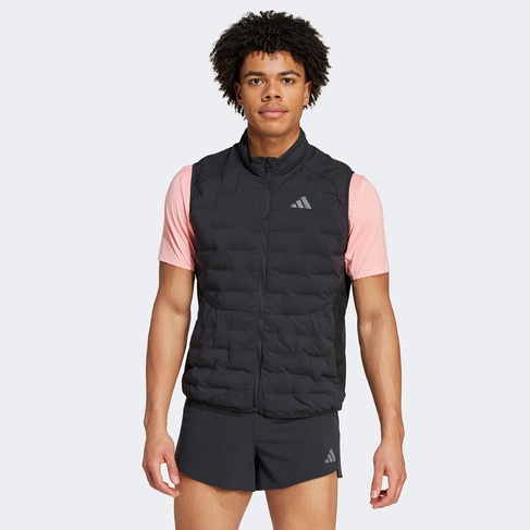  adidas Adizero Running Padded Erkek Siyah Koşu Yeleği