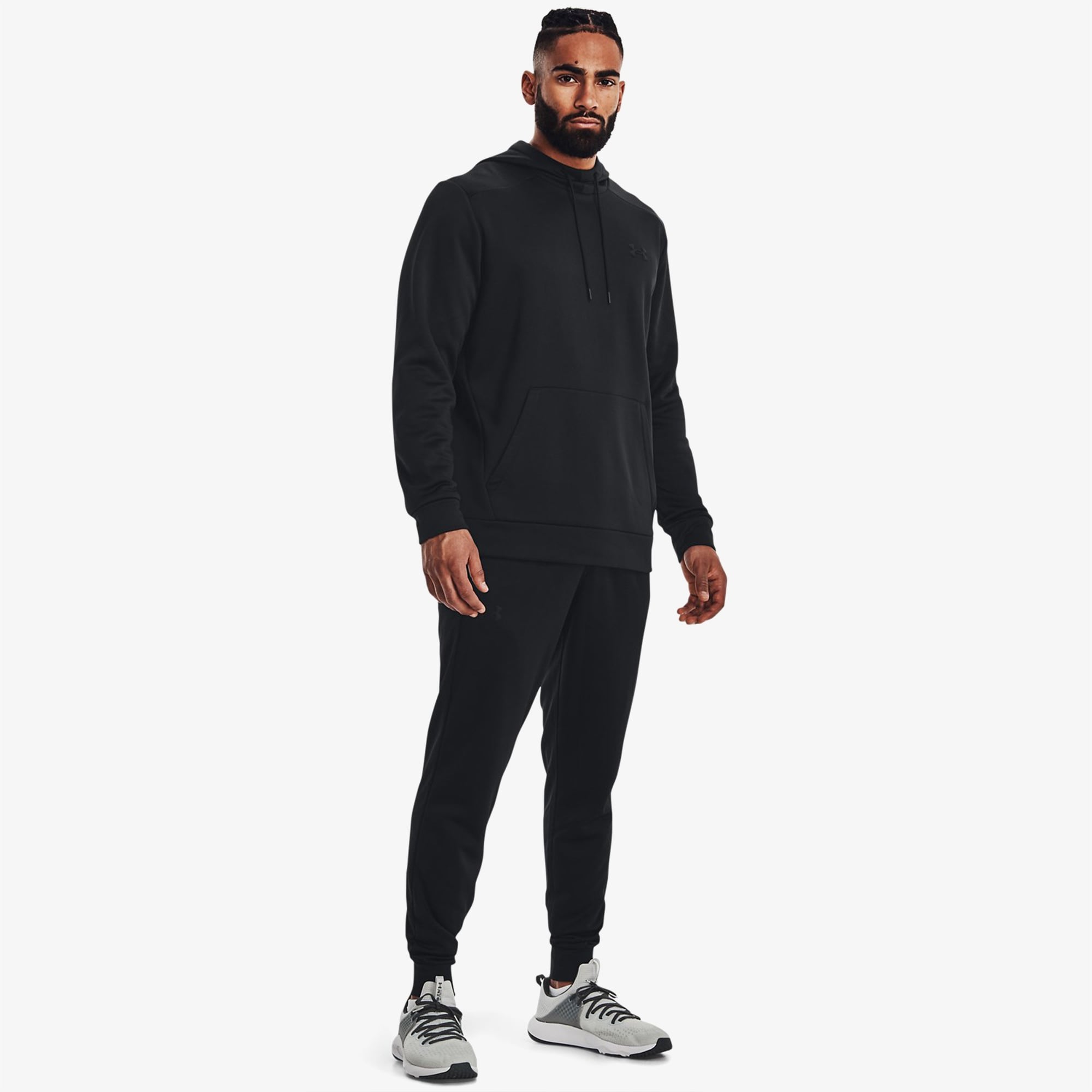 Under Armour Fleece Erkek Siyah Günlük Sweatshirt