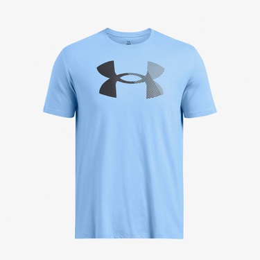  Under Armour Big Logo Fill Erkek Mavi Günlük T-Shirt
