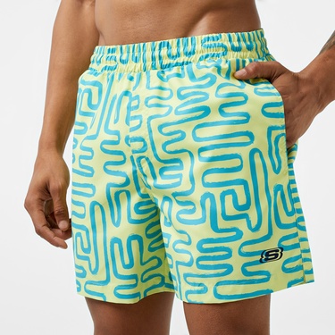  Skechers Swimwear M5 Erkek Yeşil Mayo