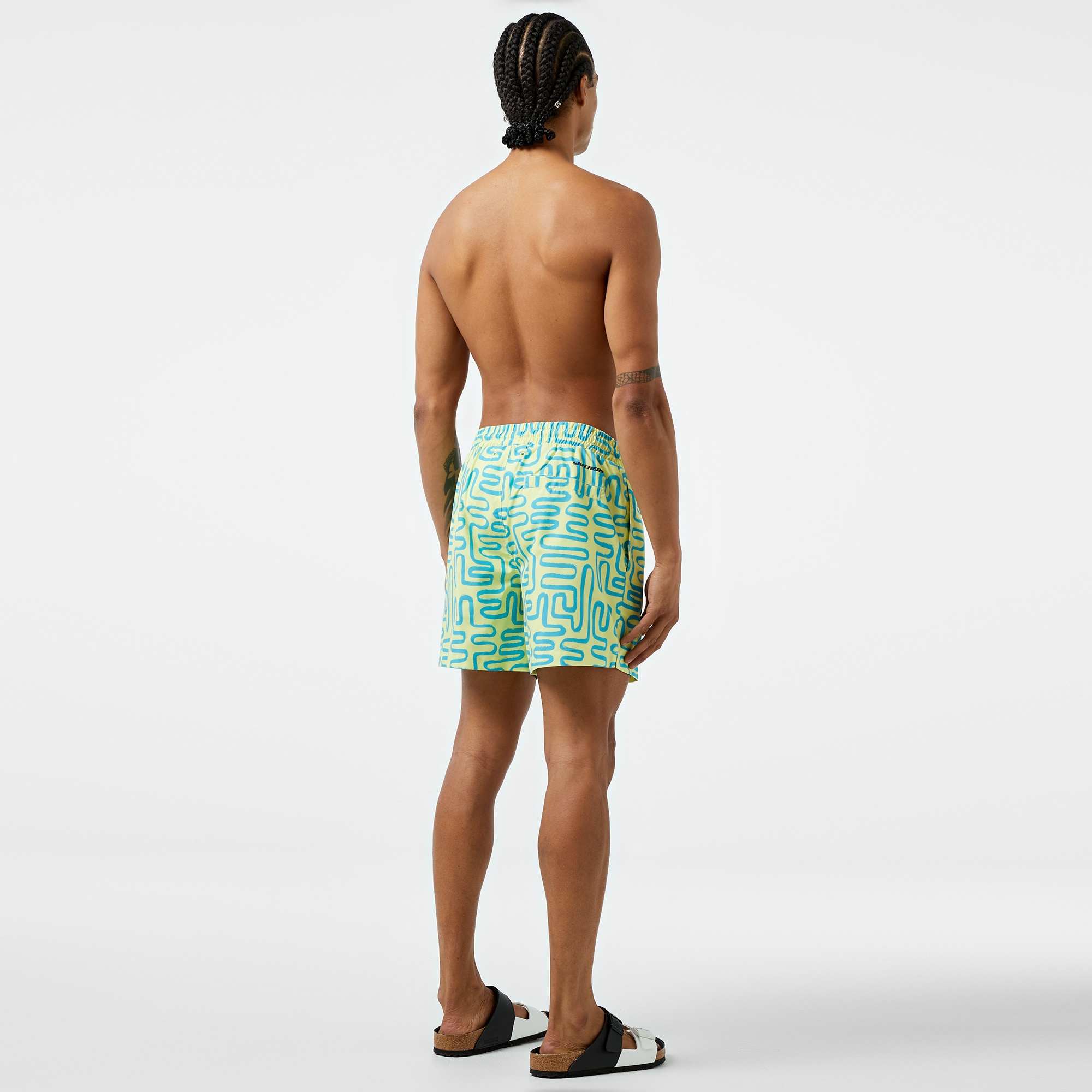 Skechers Swimwear M5 Erkek Yeşil Mayo