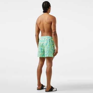  Skechers Swimwear M5 Erkek Yeşil Mayo