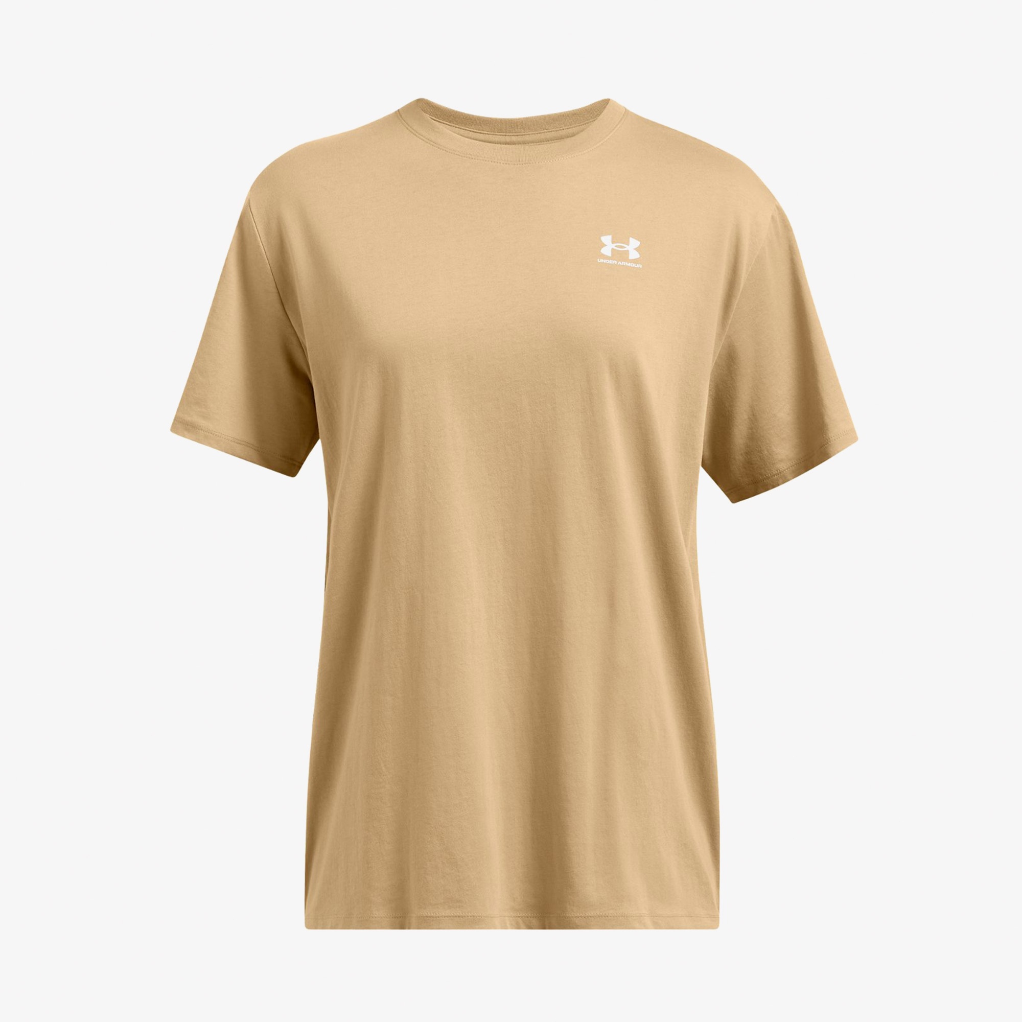 Under Armour Bfos Logo Kadın Kahverengi Günlük T-Shirt