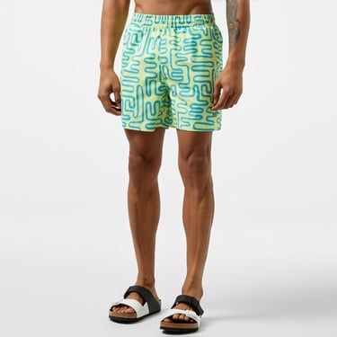  Skechers Swimwear M5 Erkek Yeşil Mayo