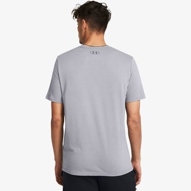  Under Armour Branded Gel-Stack Erkek Gri Günlük T-Shirt