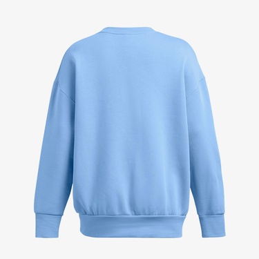  Under Armour Icon Fleece Kadın Mavi Günlük Sweatshirt