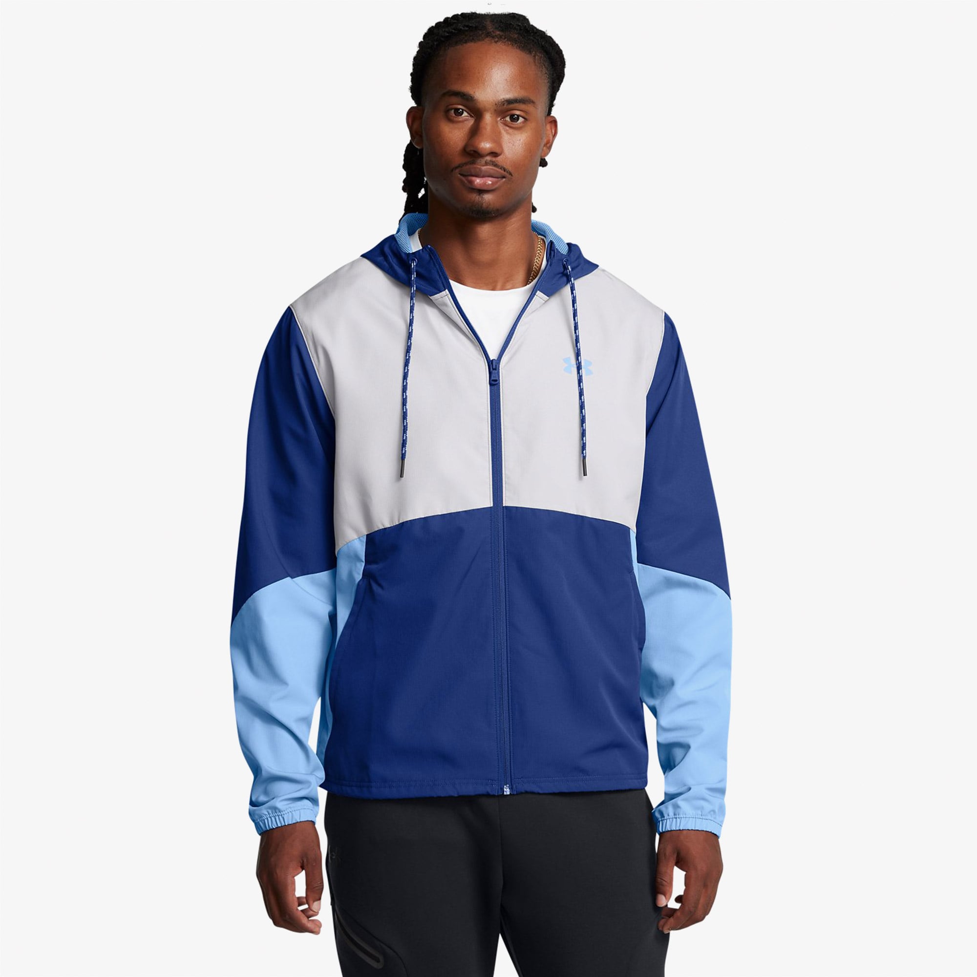  Under Armour Icon Legacy Windbraker Erkek Mavi Rüzgarlık