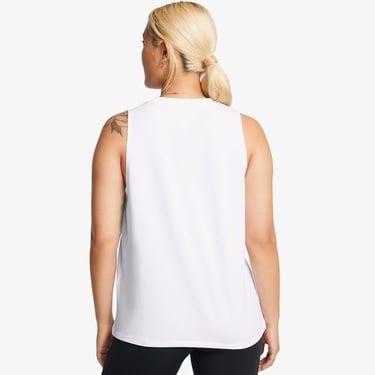  Under Armour Rival Muscle Kadın Beyaz Antrenman Atleti