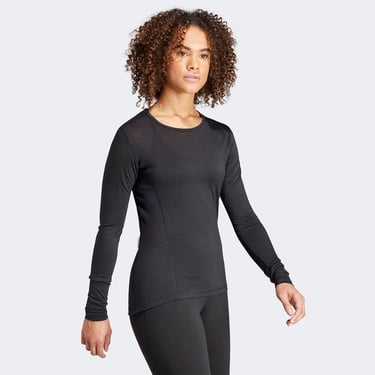  adidas Xperior Merino Kadın Siyah  Antrenman Sweatshirt