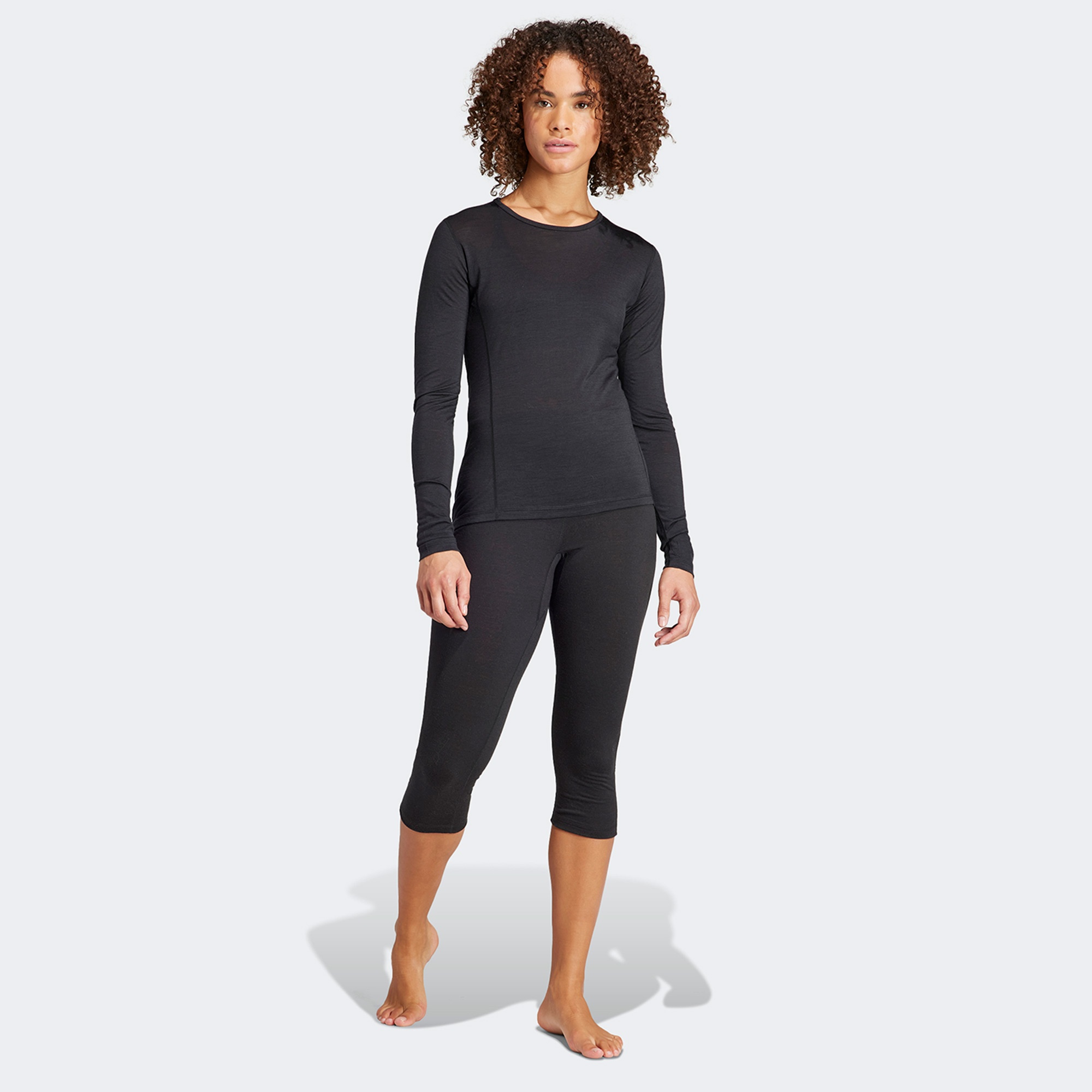 adidas Xperior Merino Kadın Siyah  Antrenman Sweatshirt