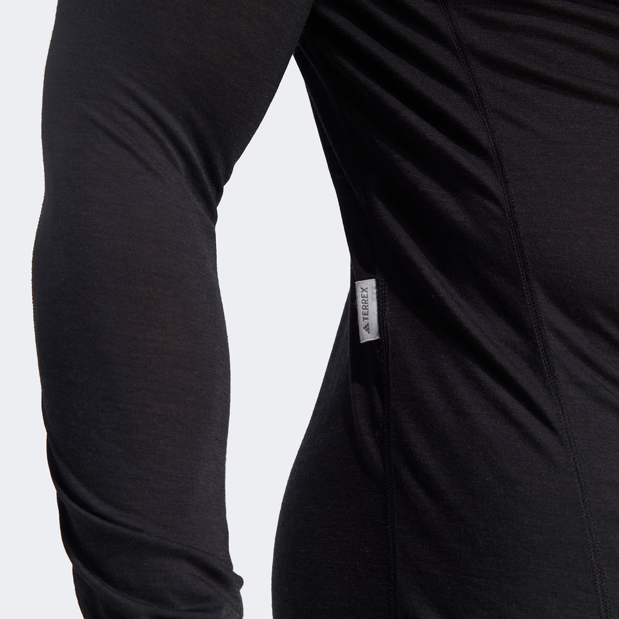 adidas Xperior Merino 150 Midlayer Erkek Siyah Uzun Kollu Antrenman İçliği