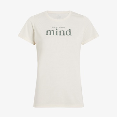  Energetics Journey of Mind Kadın Beyaz Antrenman T-Shirt