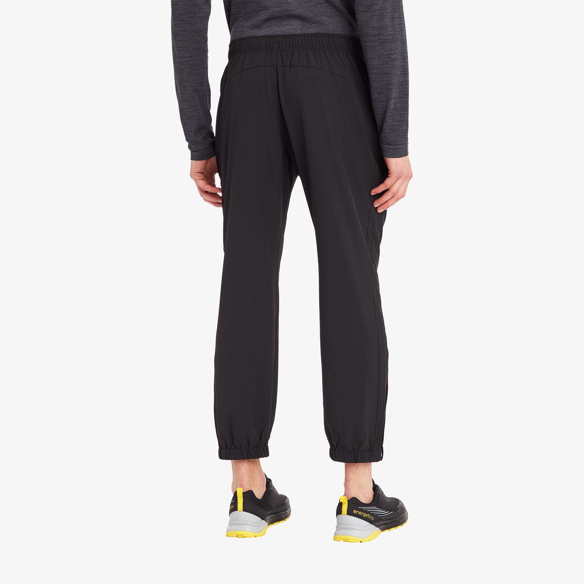 Energetics Hose Maxir Erkek Siyah Antrenman Eşofman Altı