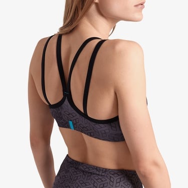  Arena Seamless Tank Kadın Gri Bra