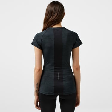  Energetics Evii SS Kadın Siyah Koşu T-Shirt