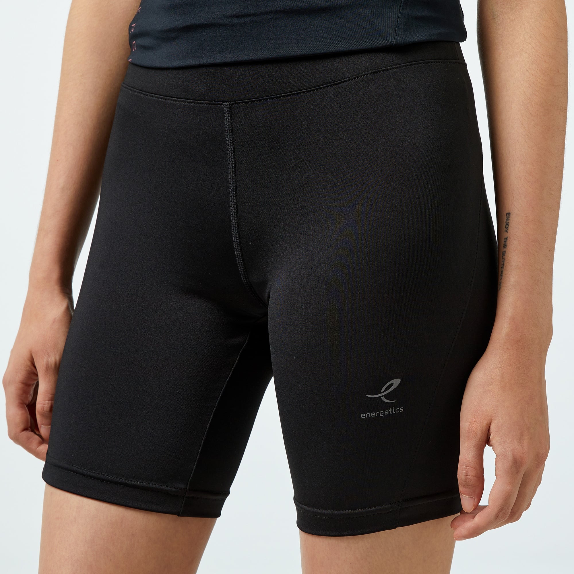 Energetics Portia Kadın Kısa Siyah Koşu Taytı