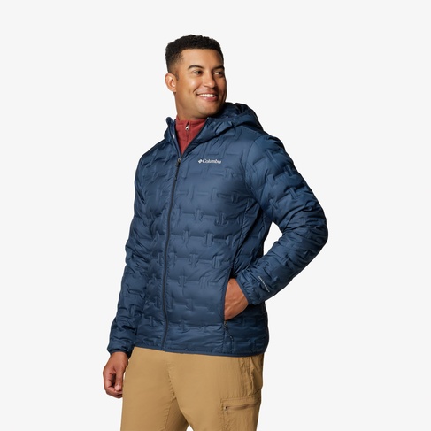  Columbia Delta Ridge Down II Erkek Lacivert Outdoor Mont