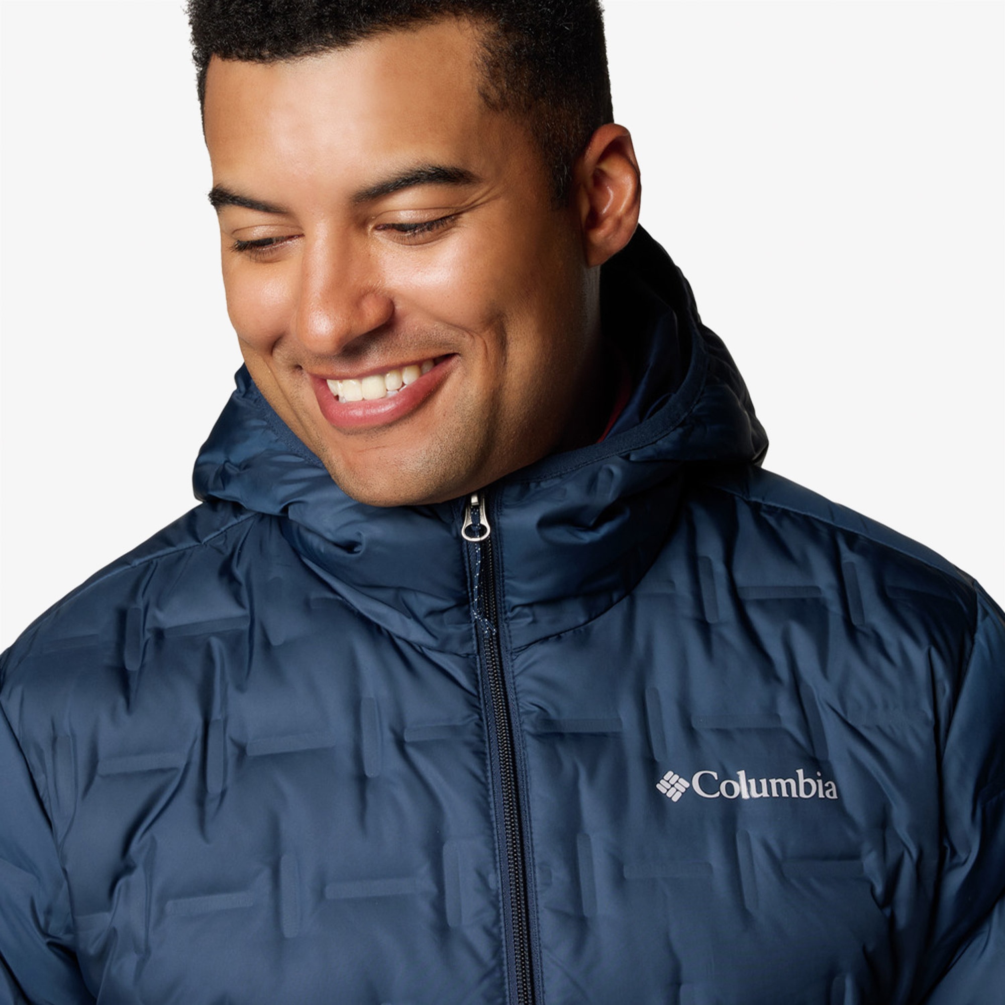 Columbia Delta Ridge Down II Erkek Lacivert Outdoor Mont