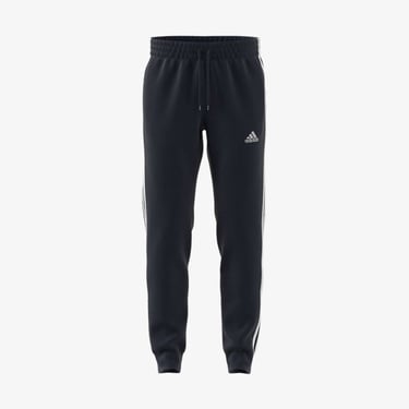  adidas 3 Stripes Fleece Trappered Erkek Lacivert Günlük Eşofman Altı