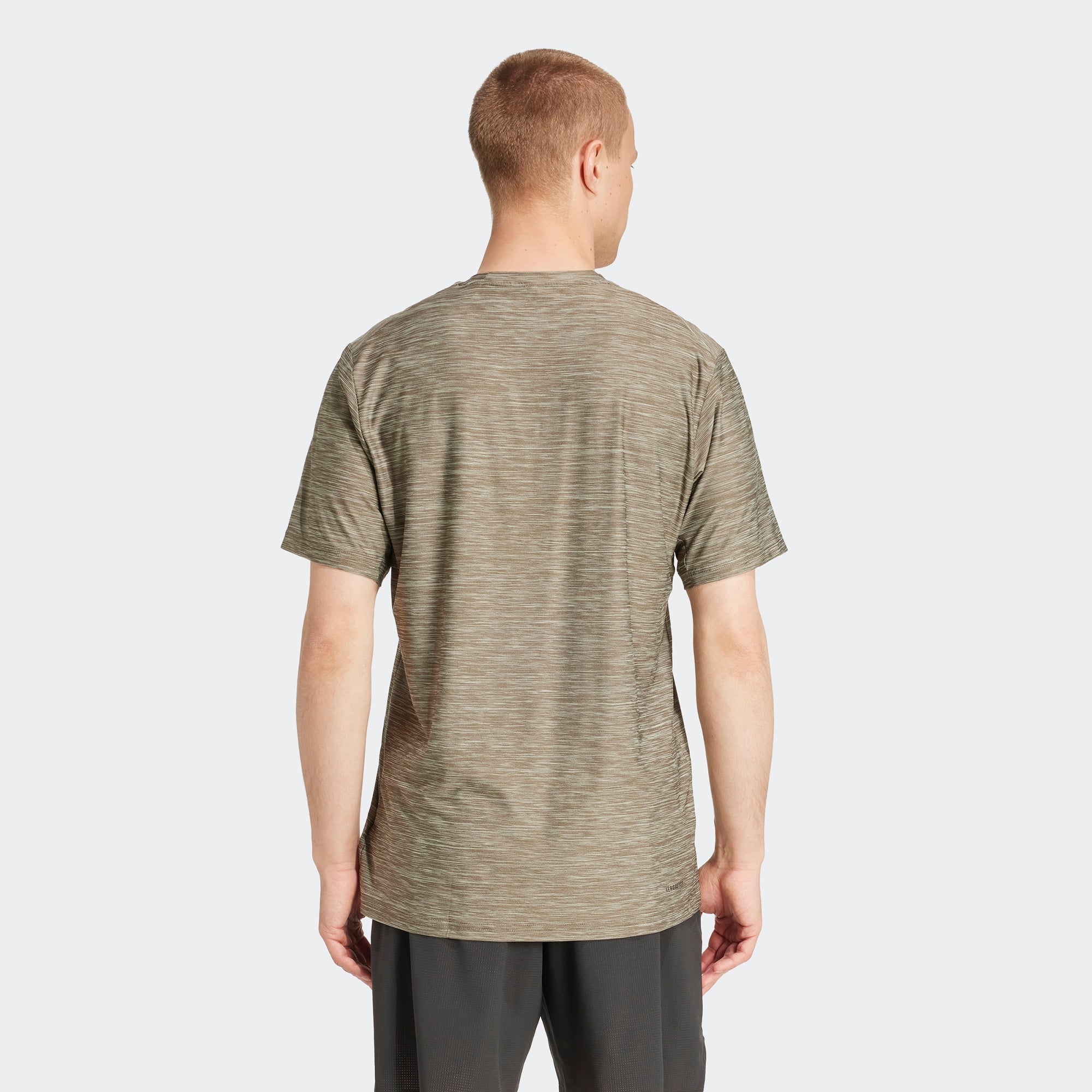 adidas Training Essentials Strech Training Erkek Yeşil Antrenman T-Shirt