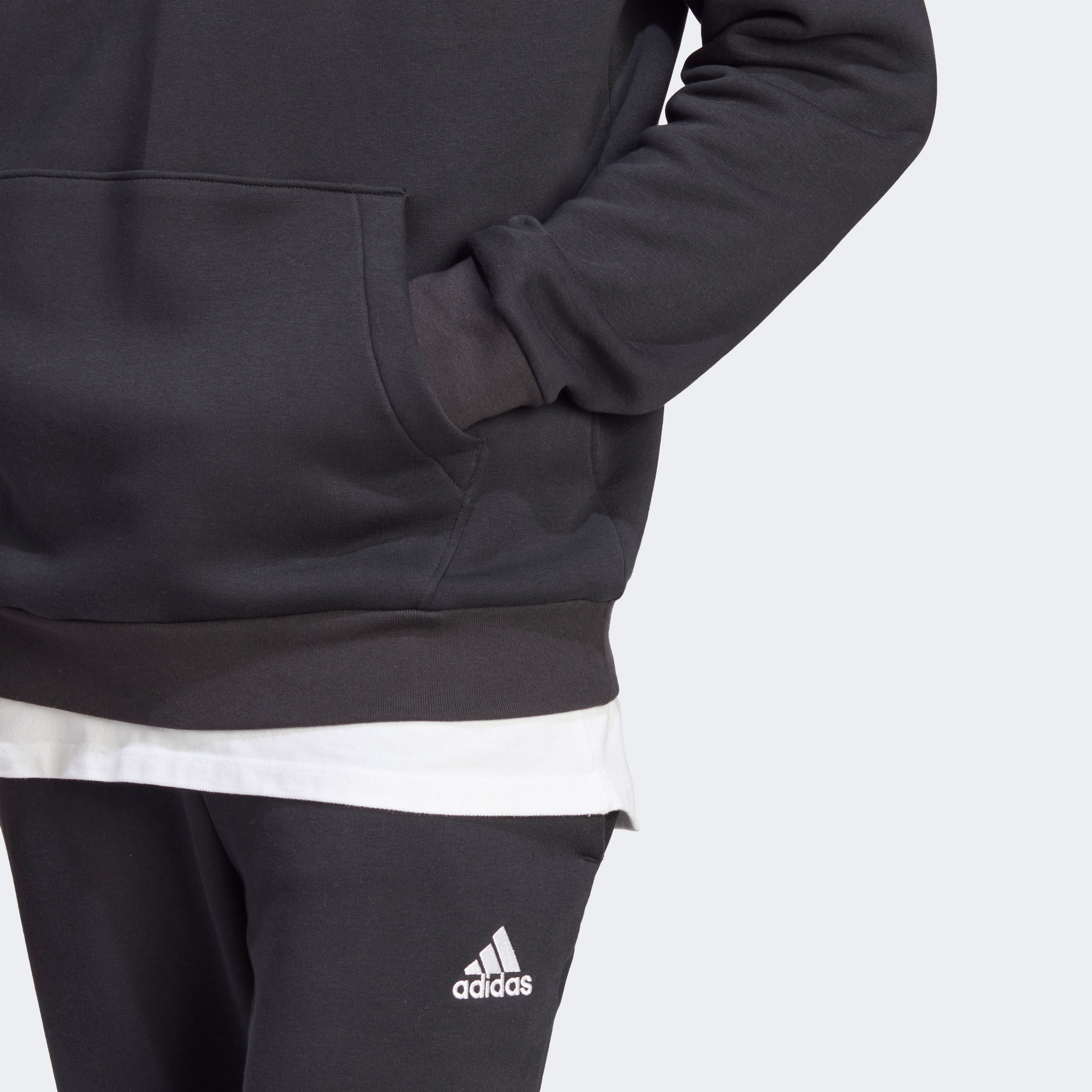 adidas Essentials Erkek Siyah Günlük Sweatshirt