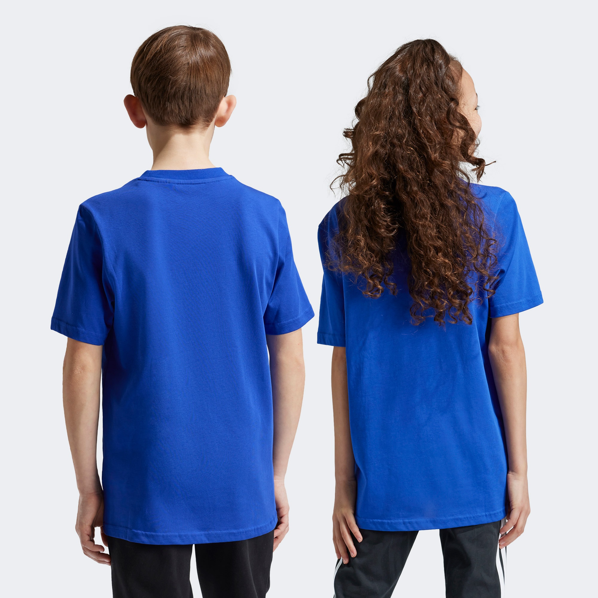 adidas TRAIN Çocuk Mavi Günlük T-Shirt