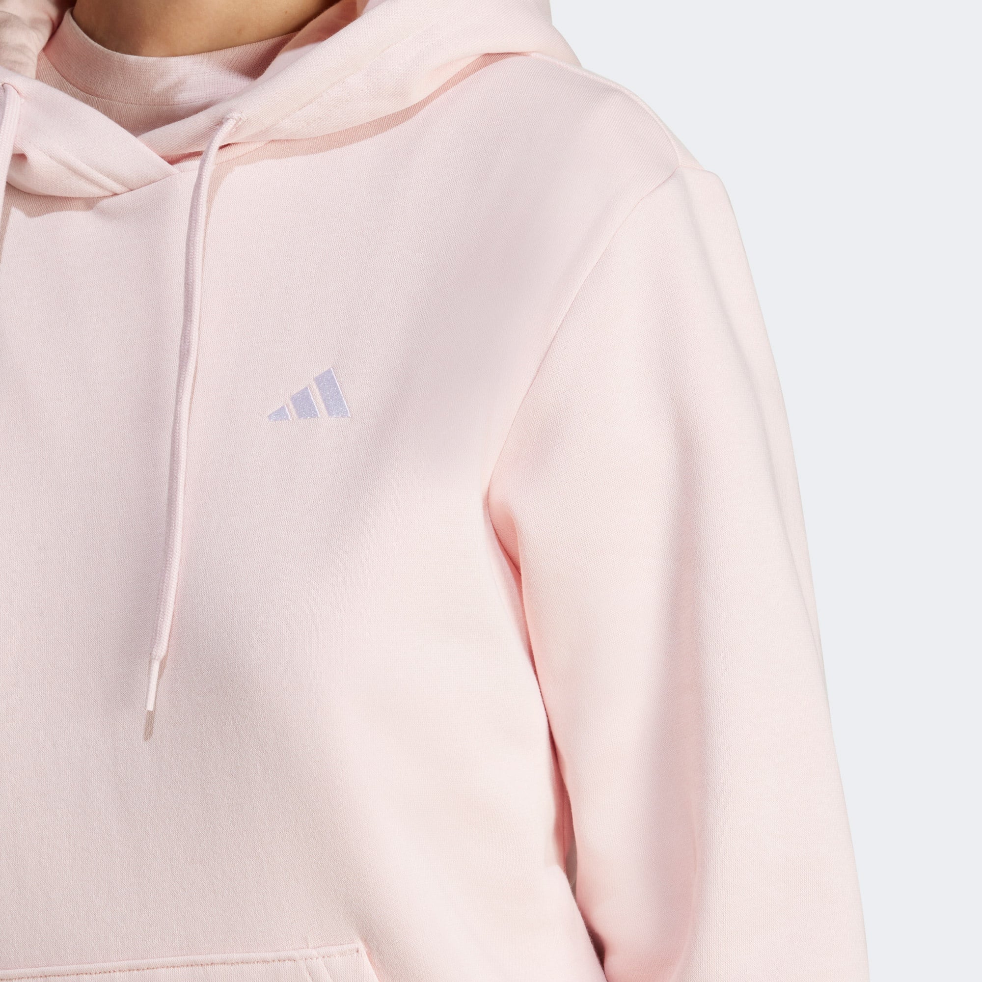 adidas Studio Lounge Fleece Kadın Pembe Günlük Sweatshirt
