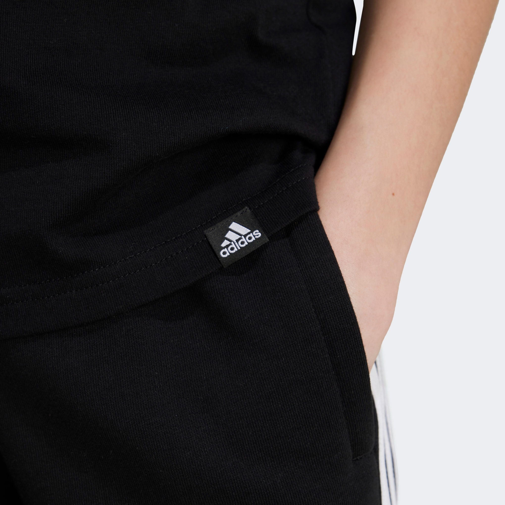 adidas Doodle Pack Çocuk Siyah Günlük T-Shirt