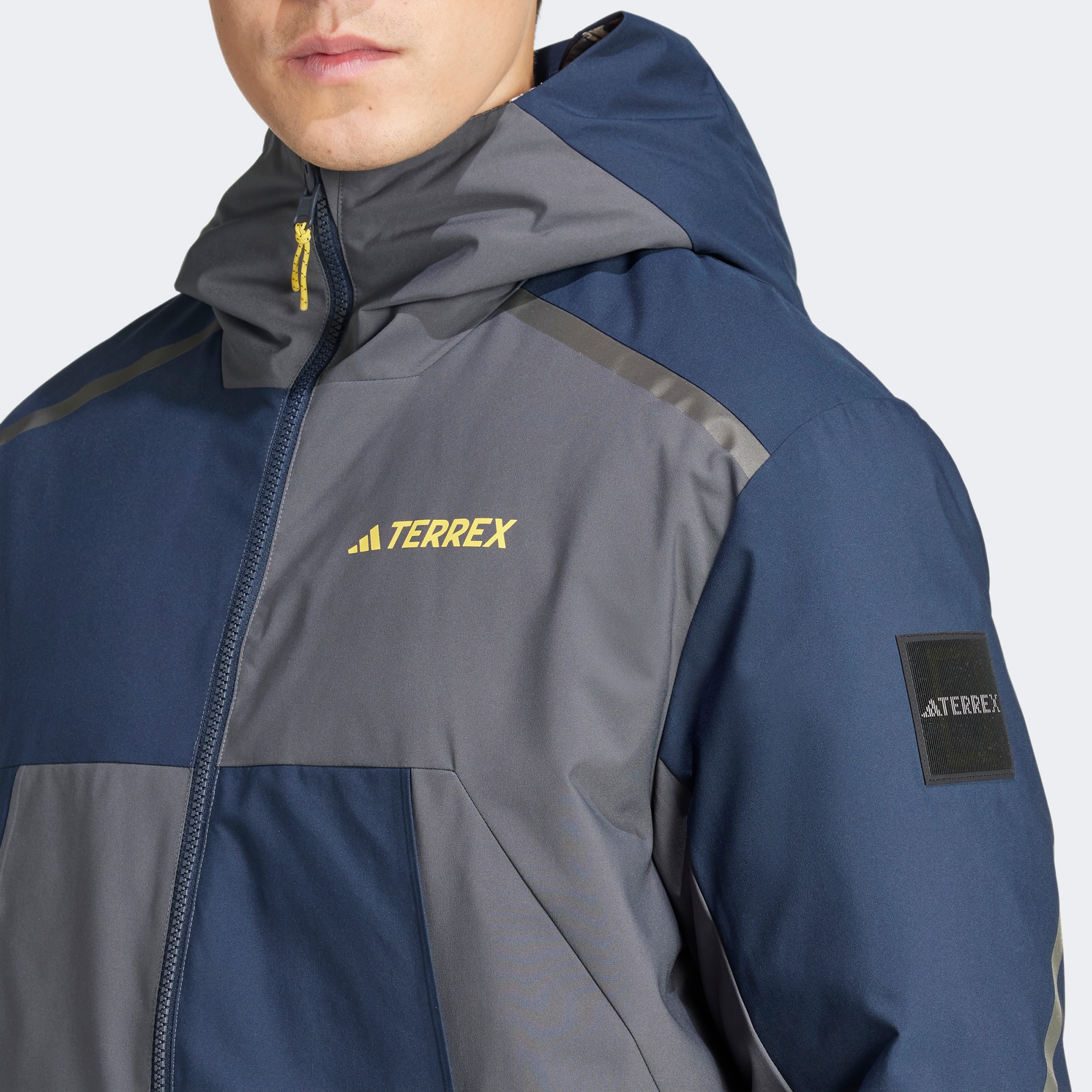 adidas Terrex National Geographic Erkek Gri Outdoor Ceket