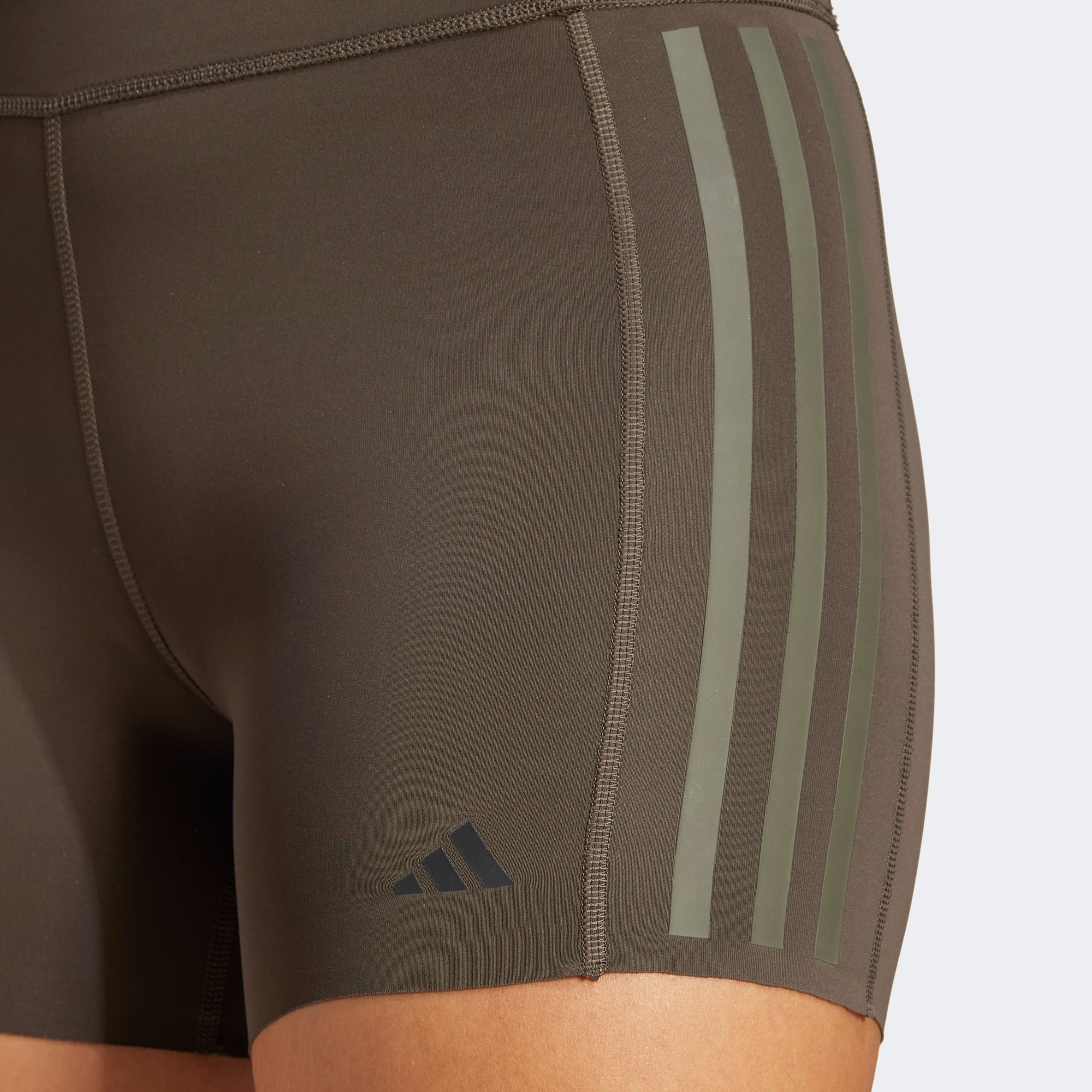 adidas Opt 4 Inch Kadın Yeşil Kısa Antrenman Taytı