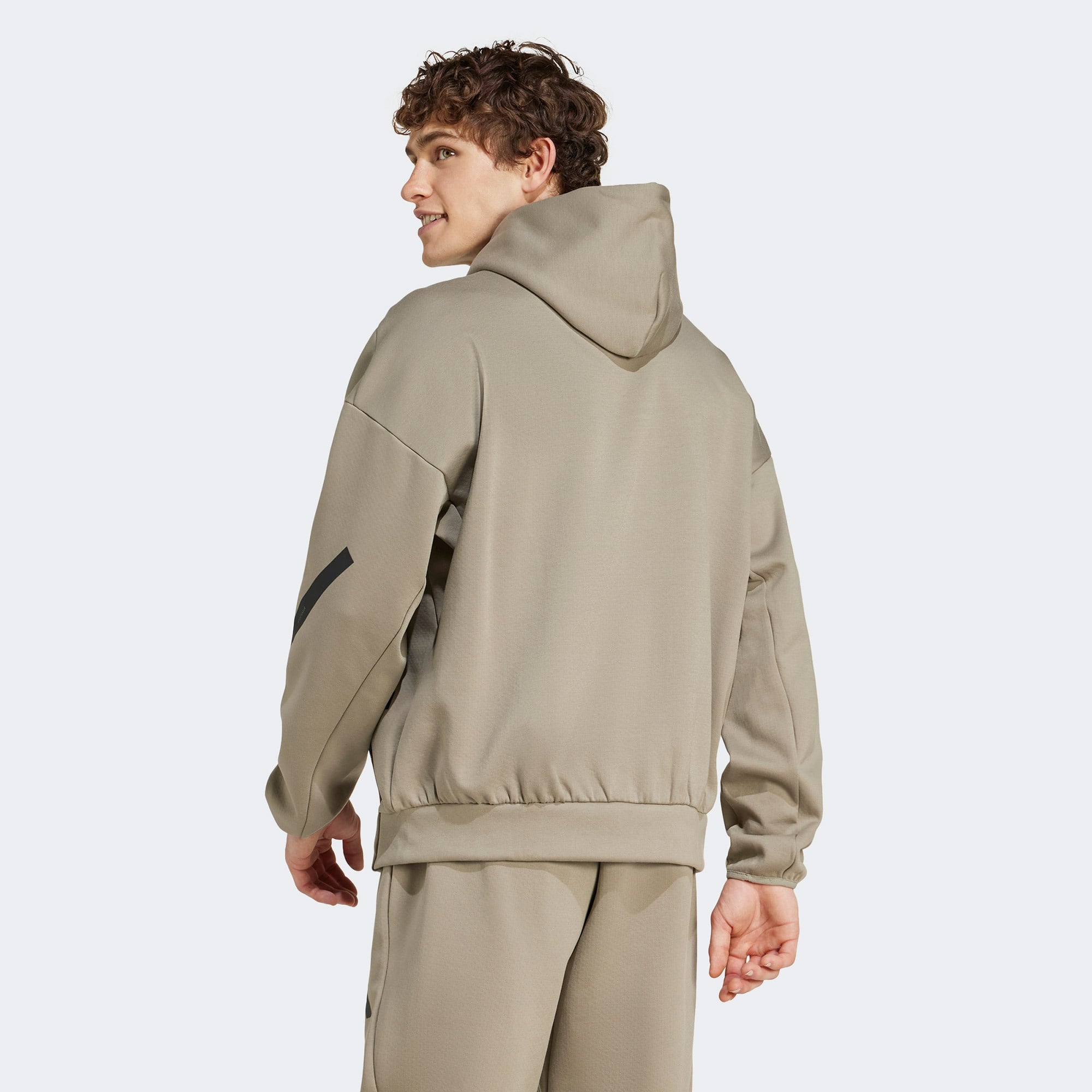 adidas Z.N.E Erkek Kahverengi Günlük Sweatshirt