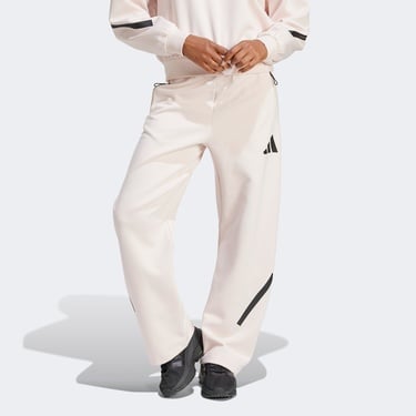  adidas Z.N.E. Kadın Beyaz Günlük Eşofman Altı