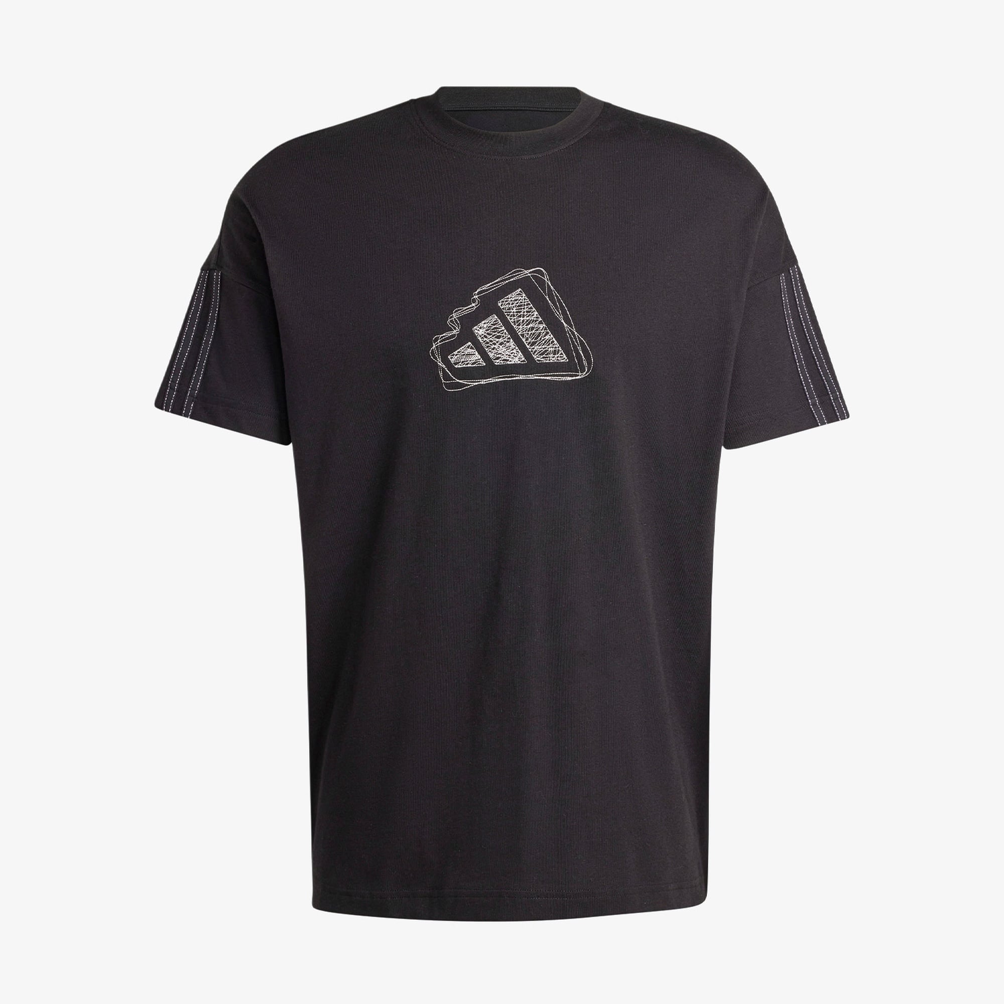 adidas M Szn Erkek Siyah Günlük T-Shirt