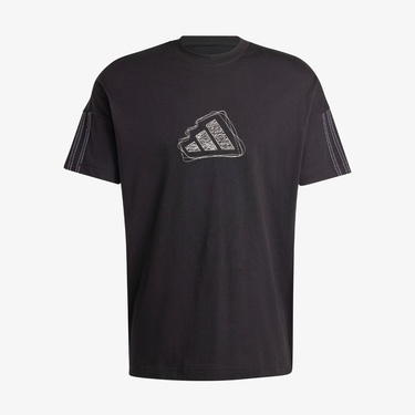  adidas M Szn Erkek Siyah Günlük T-Shirt