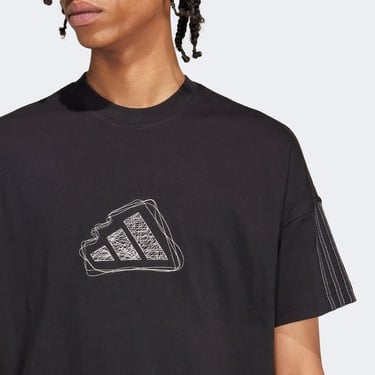  adidas M Szn Erkek Siyah Günlük T-Shirt