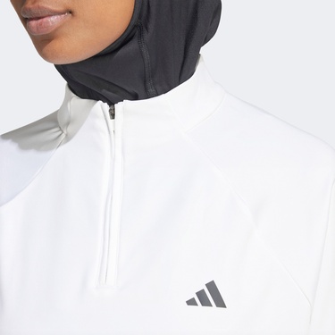  adidas Train Essentials Minimal Branding Kadın Beyaz Antrenman Üstü