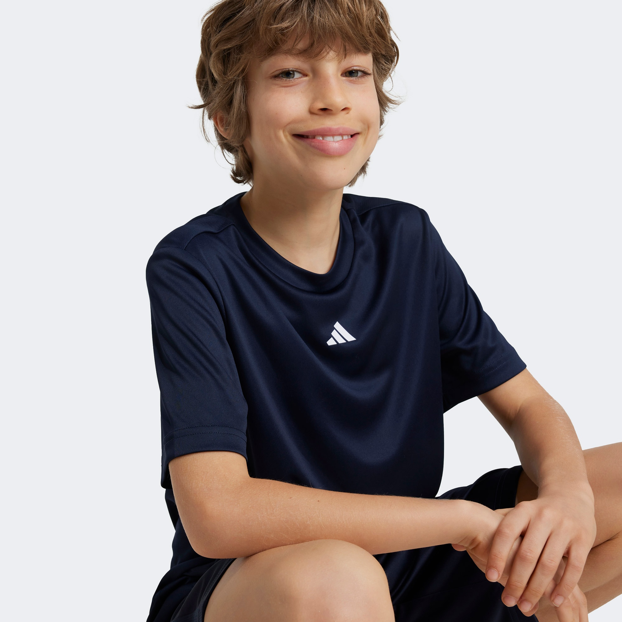 adidas Training Essential Çocuk Lacivert Antrenman T-Shirt