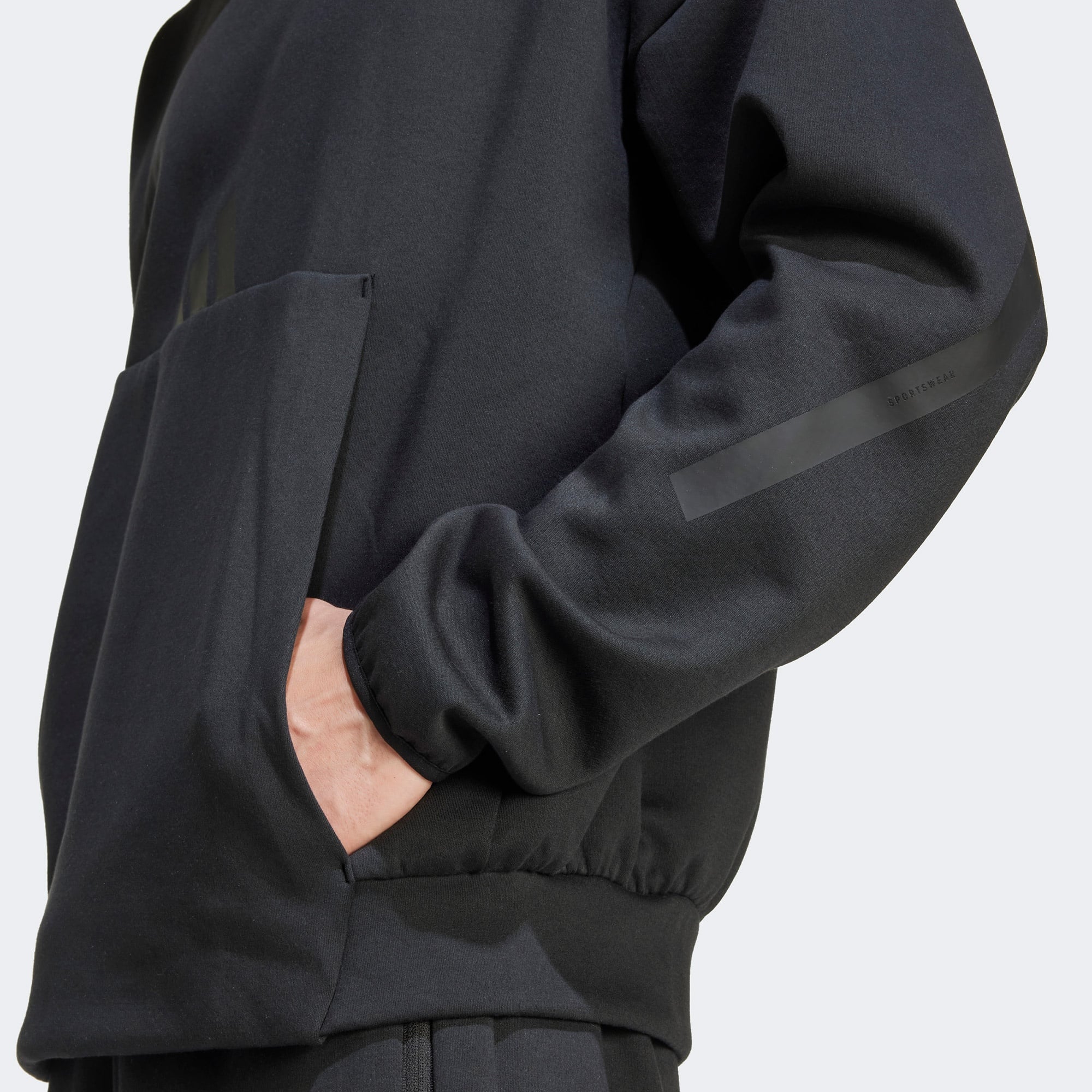 adidas Z.N.E. Erkek Siyah Günlük Sweatshirt