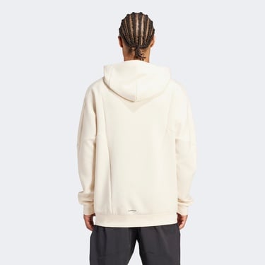  adidas Designed For Trainig Erkek Krem Antrenman Sweasthirt