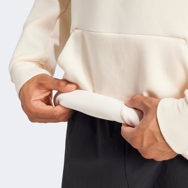  adidas Designed For Trainig Erkek Krem Antrenman Sweasthirt