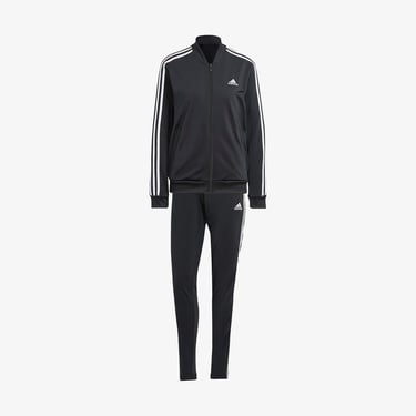  adidas Essential 3 Striped Kadın Siyah Günlük Eşofman Üstü