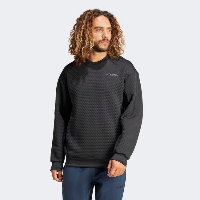  adidas Terrex Xploric Erkek Siyah Günlük Sweatshirt