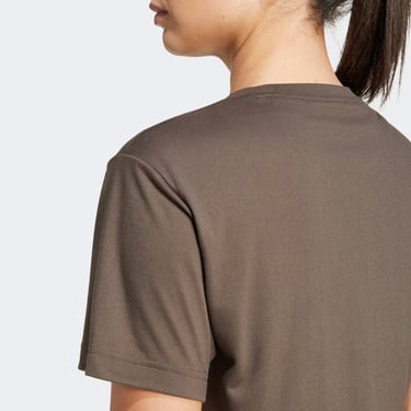  adidas Performance Big Logo Kadın Gri Antrenman T-Shirt