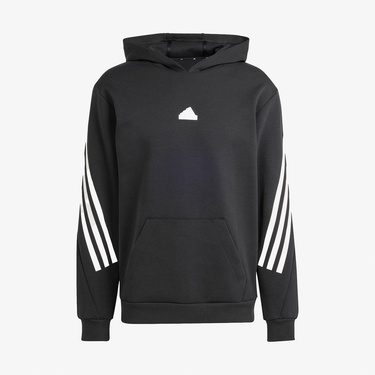  adidas Future Icons 3-Stripes Erkek Siyah Günlük Sweatshirt