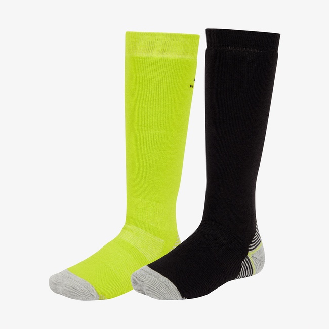  Mc Kinley Rob V3 Çocuk Sarı-Siyah 2li Çorap