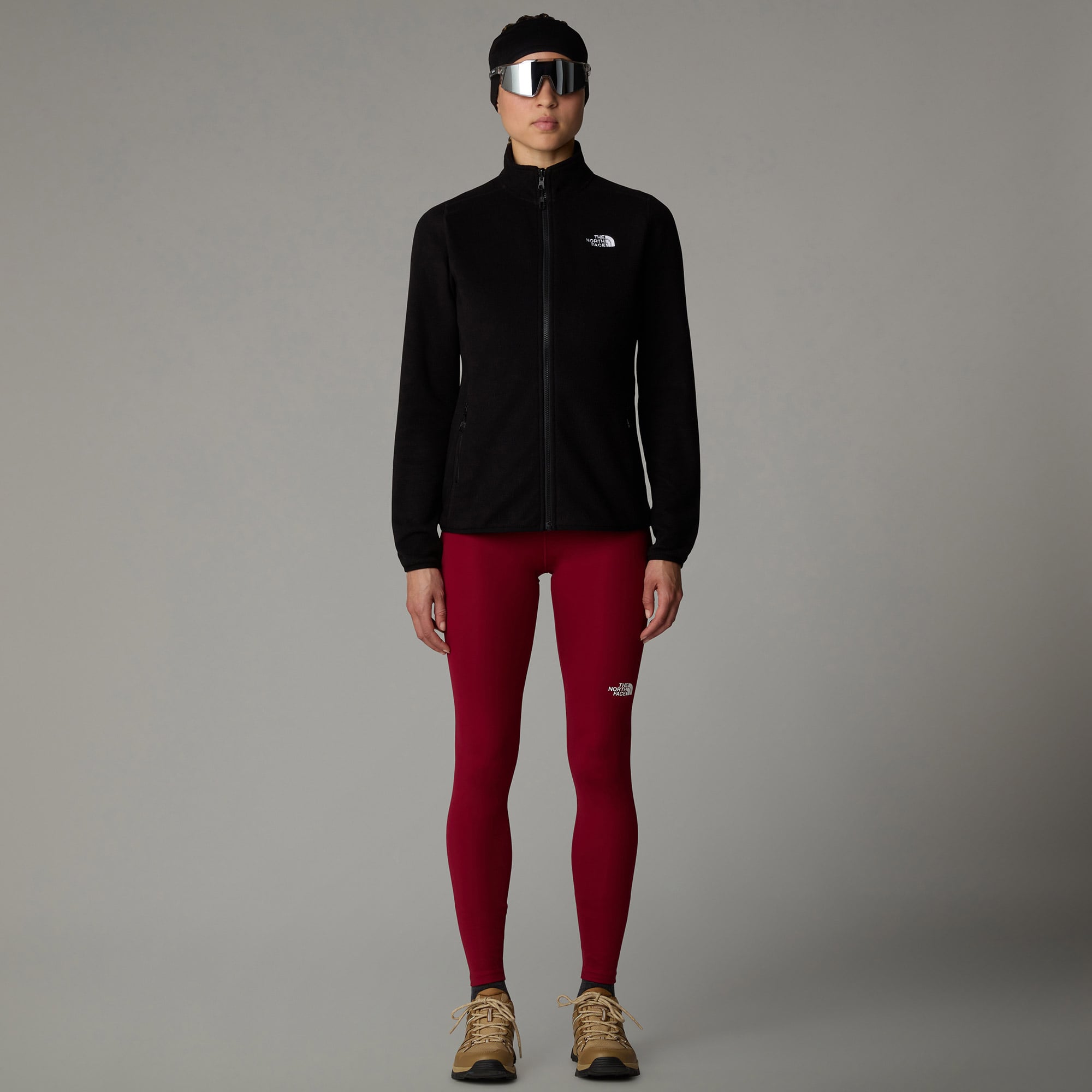  The North Face Glacier 100 Kadın Siyah Outdoor Polar