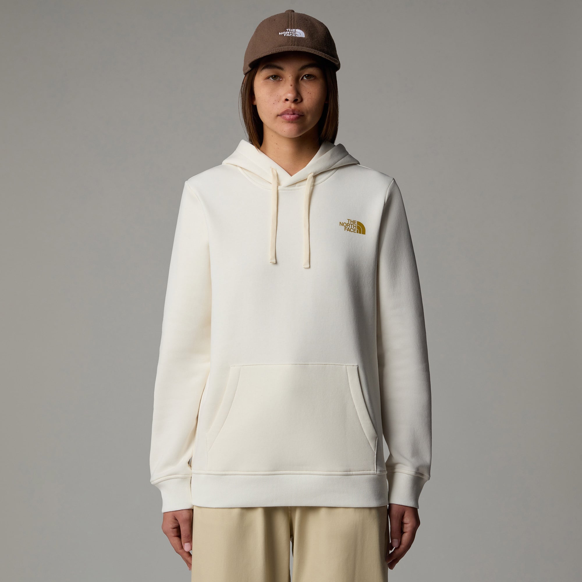 The North Face Light Drew Peak Kadın Bej Günlük Sweatshirt