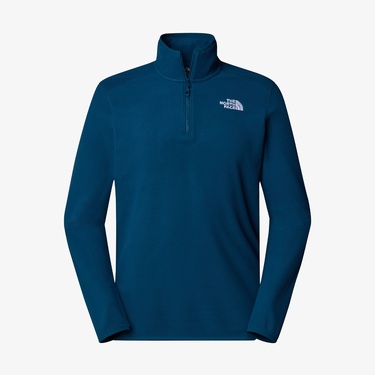  The North Face Glacier 100 Erkek Mavi Outdoor Polar